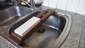 Support pour pierre d'affûtage