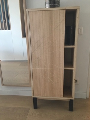 Black Feet One / Petit meuble rangement