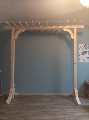 Arche décorative démontable pour un mariage