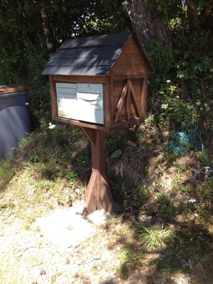 Abris boîte aux lettres