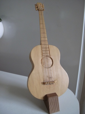 Guitare en buis
