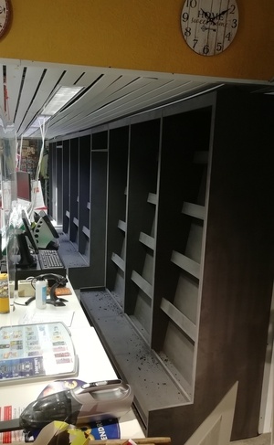 Meubles pour une librairie