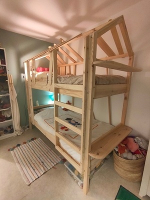 Lit cabane pour les p'tits loups !