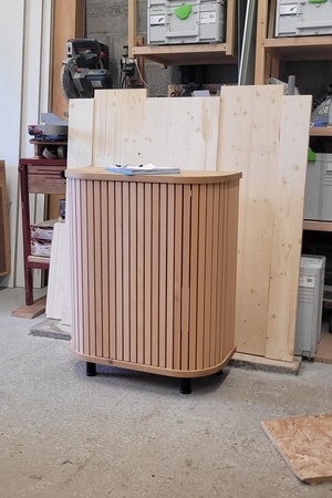 Console à claire-voie