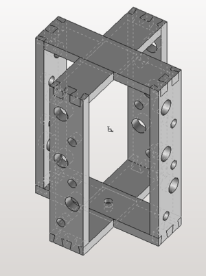 Lampe à queues d'aronde