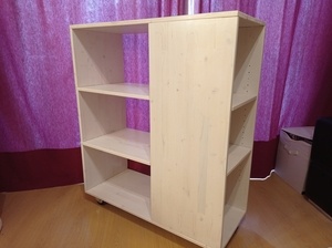 Bibliothèque mobile gain de place