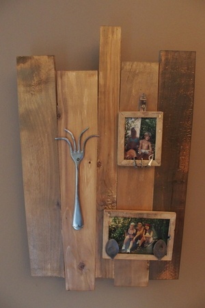 Cadre photo fourchette et cuillère