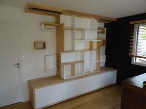 Meuble TV bibliothèque