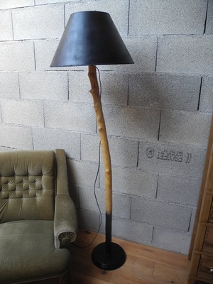 Lampe sur branche de buis