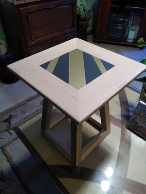 Tabouret - Table basse improvisé-e