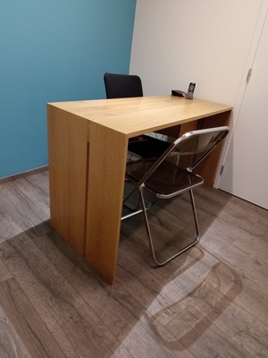 Bureau chêne sans angle droit