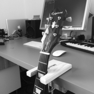 Prototype support de guitare