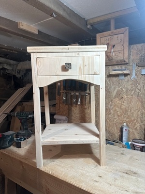 Console en bois