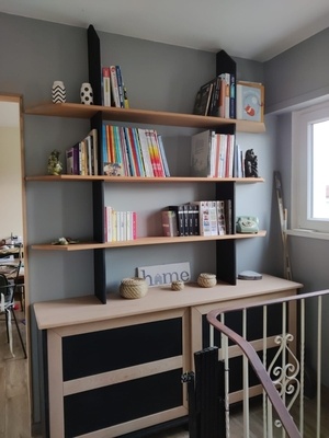 Meuble bibliothèque