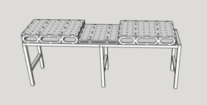 Support de Scie a Onglet pour la festool ks60
