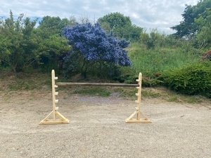 Chandeliers pour sauts d’obstacles