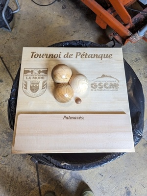 Trophée pour bouliste