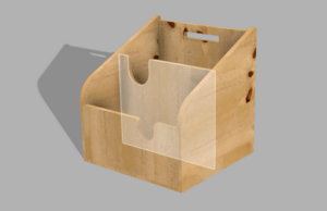 Model 3D Bibliothèque