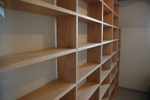 Bibliothèque en chêne