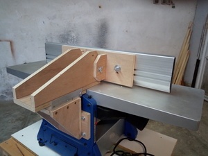 Guide pour dégauchisseuse d'établi scheppach ou autre modèle