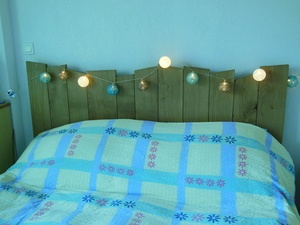 Tête de lit en chêne