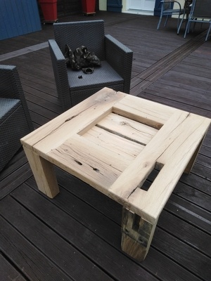 Table basse extérieure