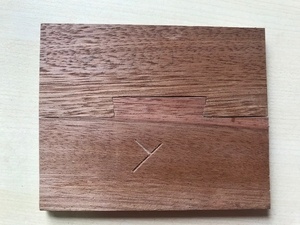 Sous verre en Bois de Sanou