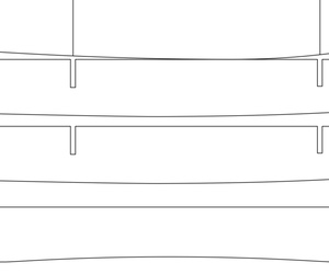 Bodyboard hollow paulownia