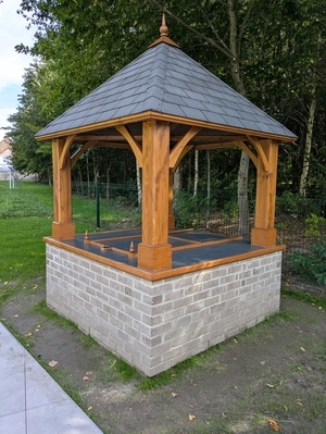 Charpente en tour carré