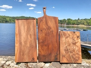 Planche a découper en noyer francais