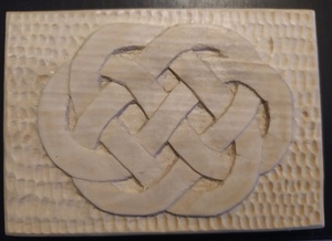 Nœud celtique en sculpture