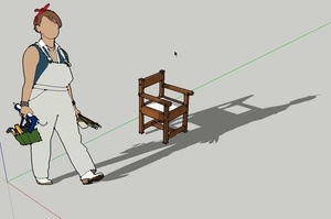 Fauteuil bois pour enfants