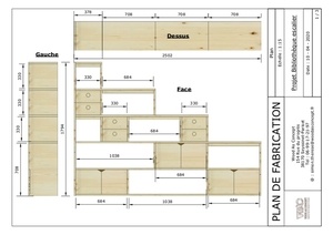 Bibliothèque escalier