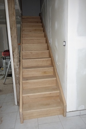 Escalier droit