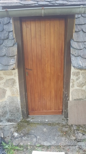 Remplacement porte d'entrée
