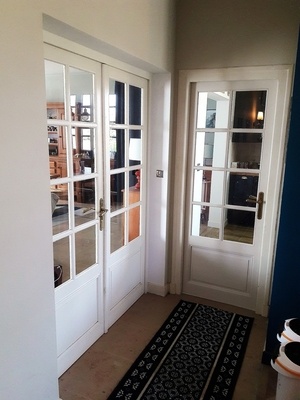 Porte intérieure, la plus traditionnelle possible