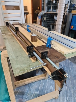 Astuce anti-colle pour serre-joints dormants en bois