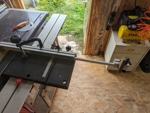 Amélioration/prolongateur du profilé/règle du chariot de coupe (Bestcombi et autres combinés).