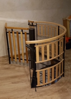 Garde corps en frêne