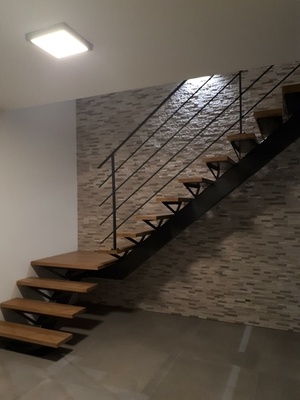 Escalier bois / métal