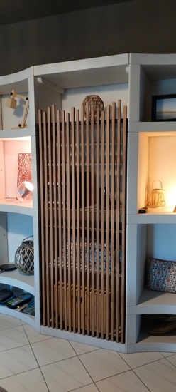 Porte à claire-voie