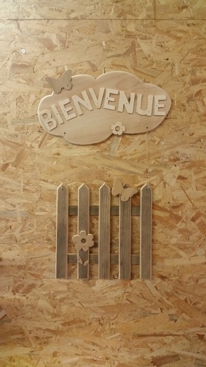 Déco pour porte d'entrée