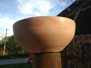 1er vrai bol au tour à pédale et crochet