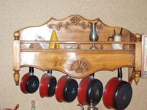 Présentoir casseroles