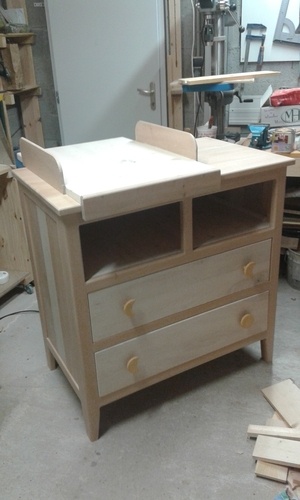 Commode, table à langer