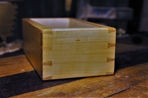 Petit vide poche Poirier/noyer