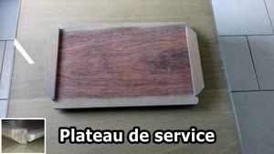 Plateau de service