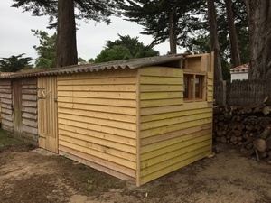 Cabane de Jardin pour petit atelier 4mx3m