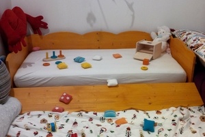 Lit bébé style Montessori