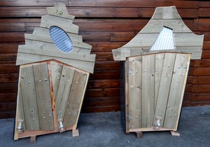 Cabanes à livres pour cour d'école